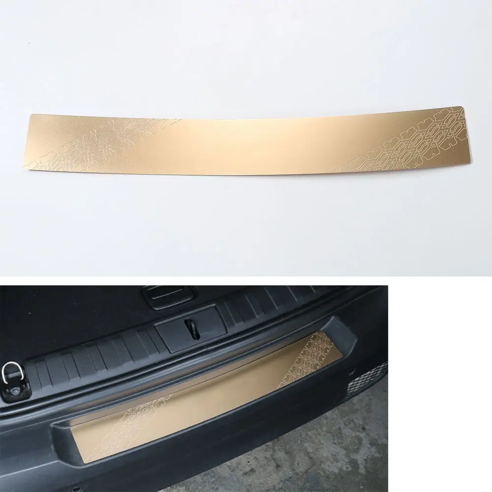 Outer Trunk Bumper Stainless Steel Protector Sill Plate for VW BORA 2013-15