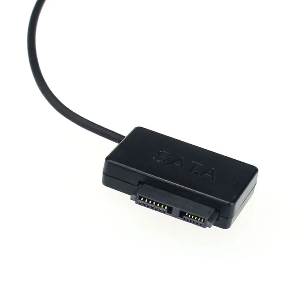 

Laptop USB 2.0 to 7+6 13Pin Slimline SATA DVD CD Rom Optical Drive Cable*95