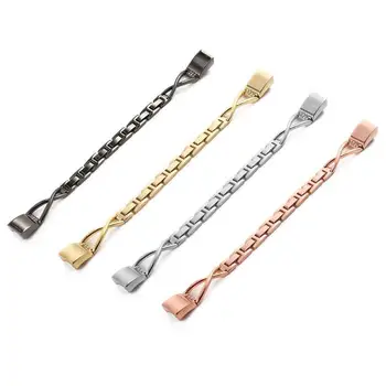 

Zinc Alloy X Type Metal Watch Band Bracelet Wrist Strap for Fitbit Alta
