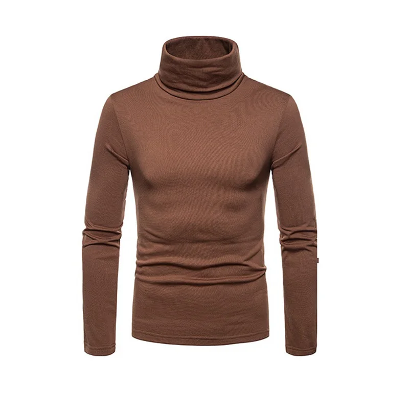 

Men's multi-color warm turtleneck