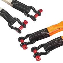 Новинка, 1 шт., для автомобиля, 2,0 т, носовая Стальная скоба, защелка, дизайн, u-образное d-образное кольцо, скоба с оболочкой для внедорожника, грузовика, автомобильные аксессуары