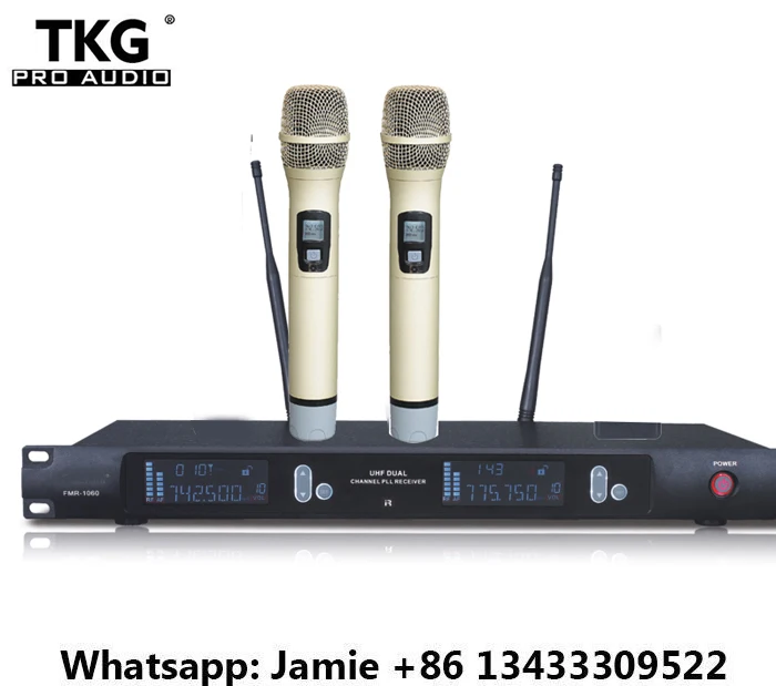 740 790 МГц телефон двухканальный производитель аудио UHF sound speaker DJ Профессиональная