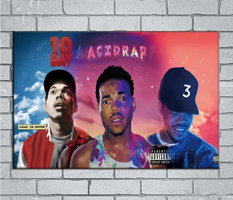 Chance The Rapper Acid Rap светильник холст на заказ постер 24x36 27x40 дюймов домашний декор N518 |
