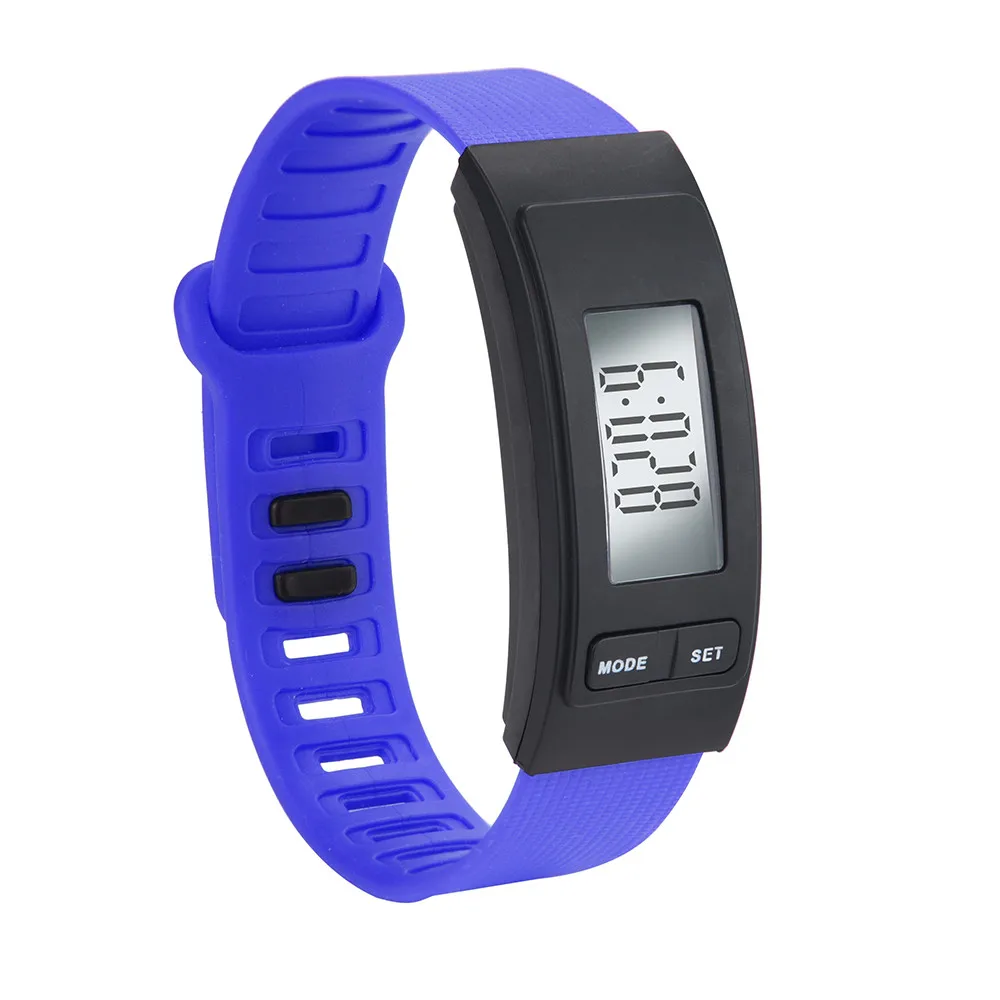 Digital Watch Men Run Step Watch Bracelet Pedometer Calorie Counter Digital LCD Walking Distance 0619 Digital Watch Men Run Step Watch Bracelet Pedometer Calorie Counter Digital LCD Walking Distance 0619