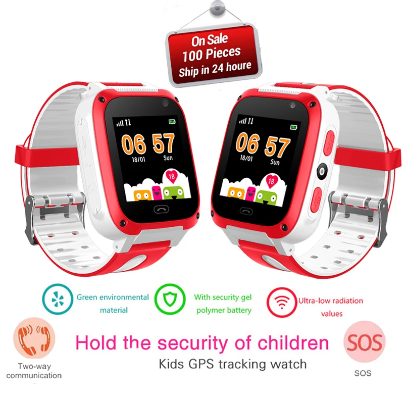 LIGE Детские Смарт часы LBS Kid SmartWatch детские для детей SOS Вызов локатор трекер анти