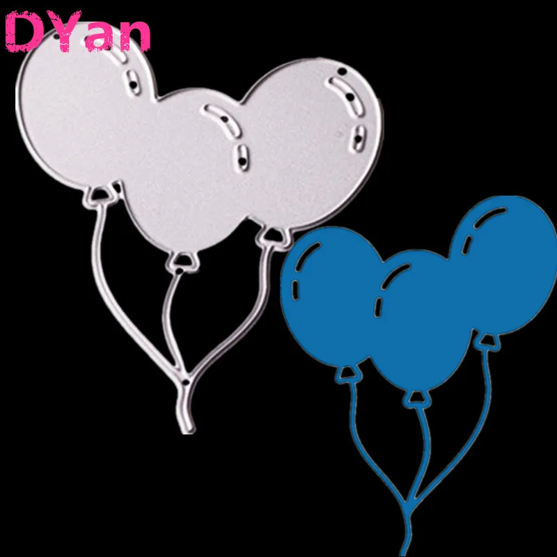 

Balloon Metal Die Cutting Dies Scrap Booking Embossing Folder Suit For Sizzix Fustella Big Shot Cutting Machine D005