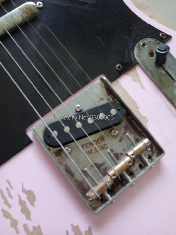 Biggest handcraft relic studio.aged light pink telecast guitarra.100% handmade relic tele guitar.Ash body.old hardware free ship Biggest handcraft relic studio.aged light pink telecast guitarra.100% handmade relic tele guitar.Ash body.old hardware free ship