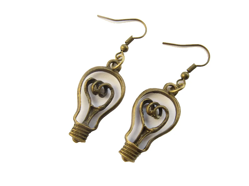 2pairs Lightbulb Earrings Bright Idea Earrings Teachers Science Jewelry