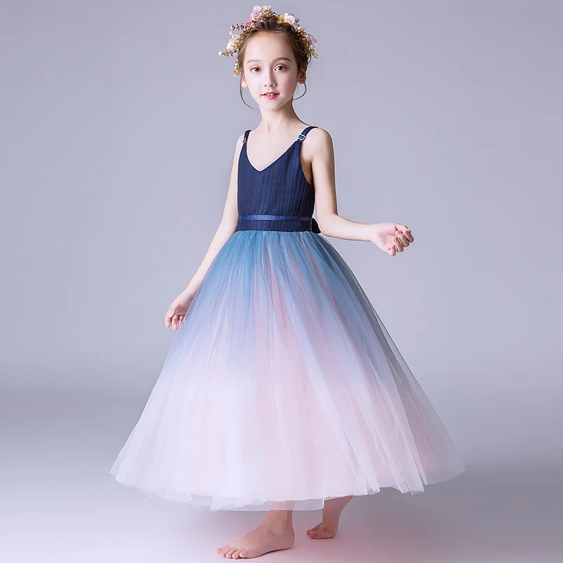 

Girl Party Dress For Girls Birthday Wedding Dress 2019 New Fashion Kids Dresses for Girls Pageant Children's Evening Dresses