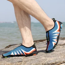 Открытый Пара летние кроссовки для мужчин и женщин пляжные River купальный резиновая обувь быстро сохнут мужские пляжные Дайвинг спортивная обувь
