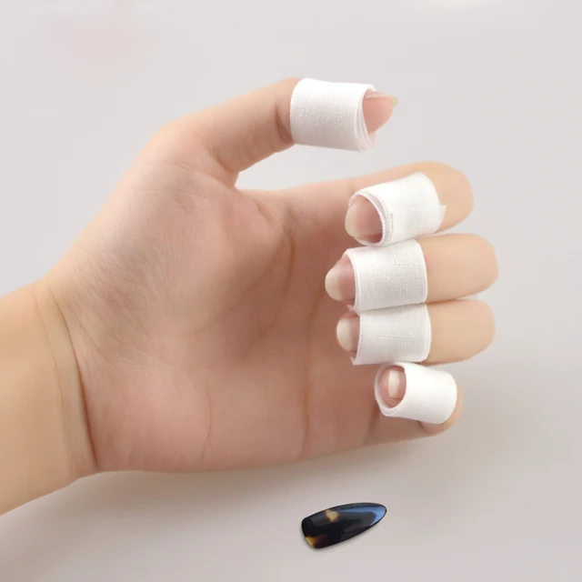 2 Rolls 1.9CMX12M Sticking Plaster Tape Breathable Finger Fingernail Protector Support Guard