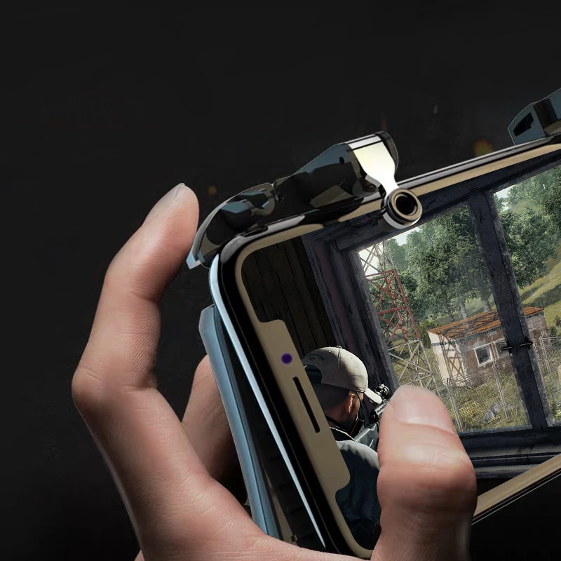 Pubg Controller Gamepad Pubg Mobile Trigger L1R1 Shooter Joystick Game Pad Phone For iphone Gaming Pad For Game Pad Accesorios