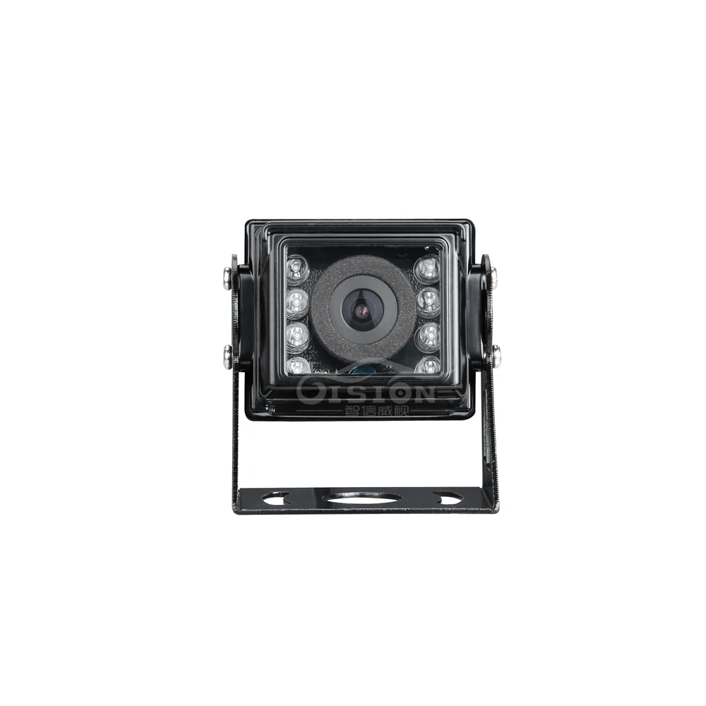  Free Shipping Night Vision Mini Outdoor 8 LED CCD 90Degree Angle 4 Pin Car Camera For CCTV Surveill - 32919125823