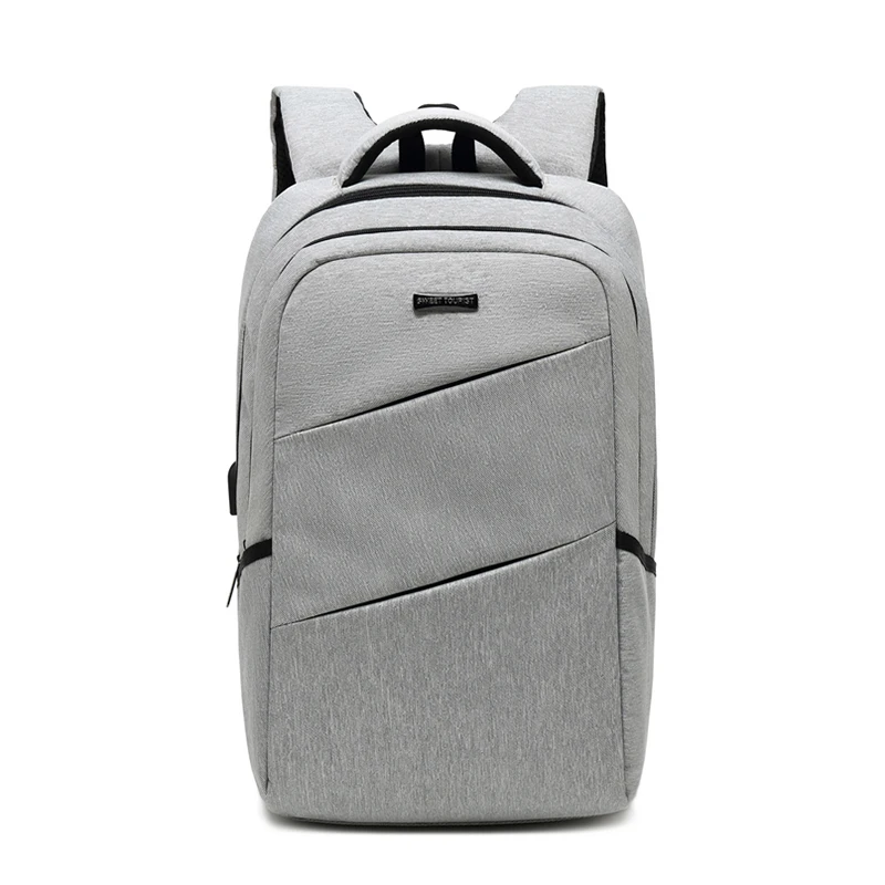 

FREEIN New Anti-thief USB Recharging Men Backpack NO Key TSA Lock Design Men Business Fashion Message Backpack Travel