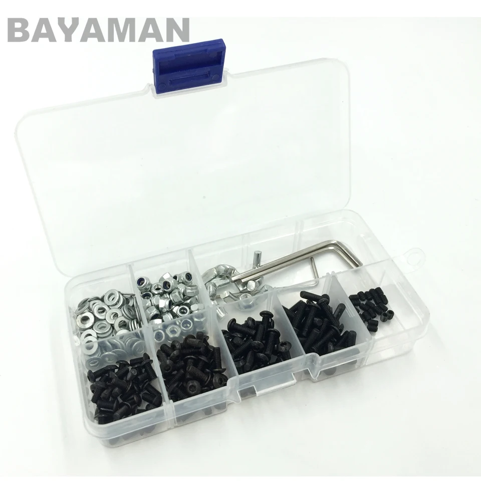 

package of screw nut m3*6 8 10 12 gasket Hand nut screwdriver Tool consumables for diy mini drone quadcopter