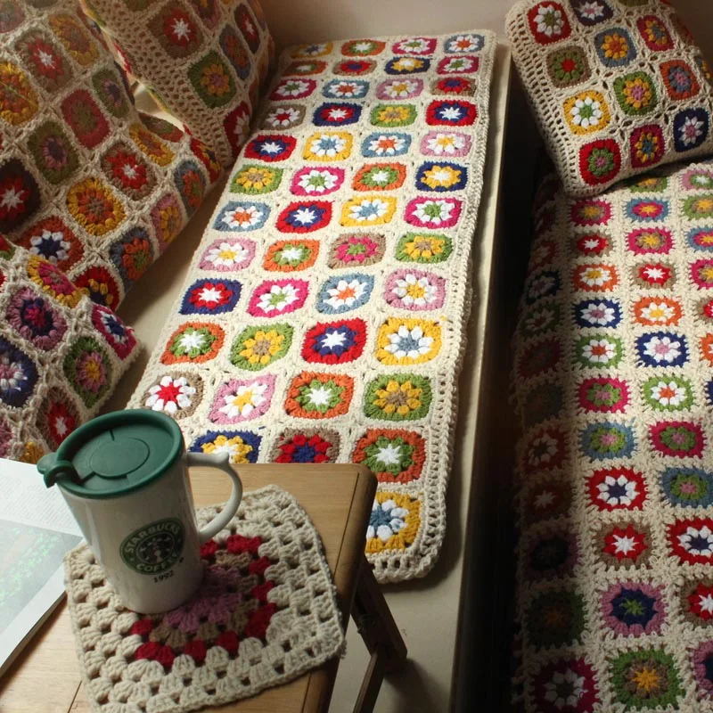 #^Special Price Multi Size Handmade Sofa Mat Seat Cushion for Chair Outdoor Tea Ceremony Hand Hooked Decoration Crochet Blanket Felt #^Special Price Multi Size Handmade Sofa Mat Seat Cushion for Chair Outdoor Tea Ceremony Hand Hooked Decoration Crochet Blanket Felt