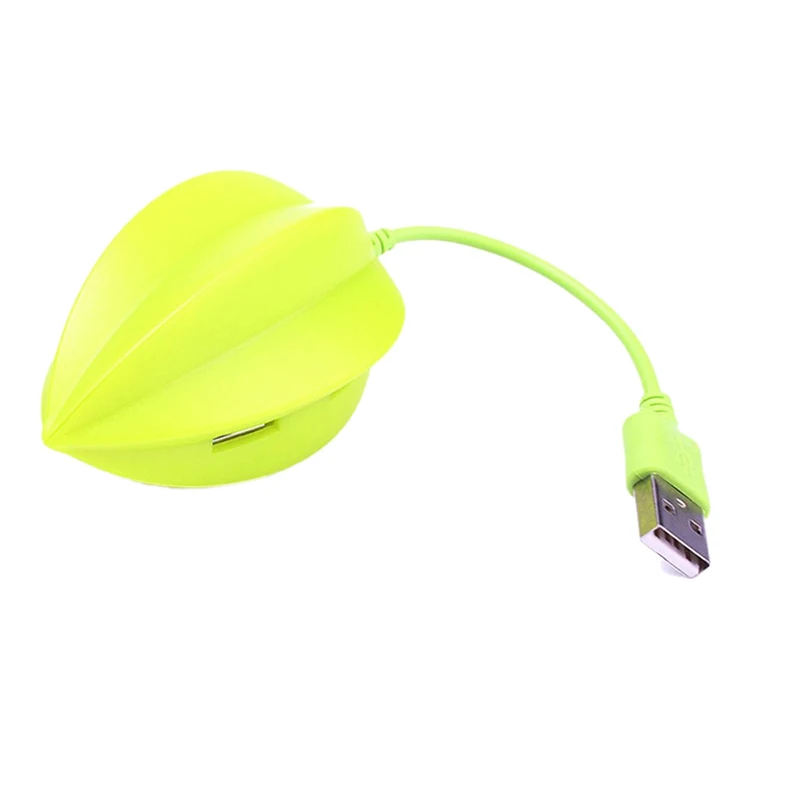 

Fruit/Vegetable Shape External 4-Port USB 2.0 Hub Splitter 4-port Adapters For Laptop Computer PC Win 95/98/2000/XP
