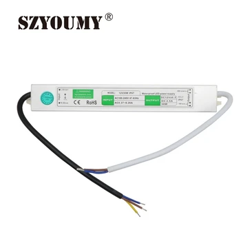 

SZYOUMY DC 12V 30W IP67 Waterproof Electronic LED Driver,Outdoor Lighting Equipment Dedicated Power Supply Transformers