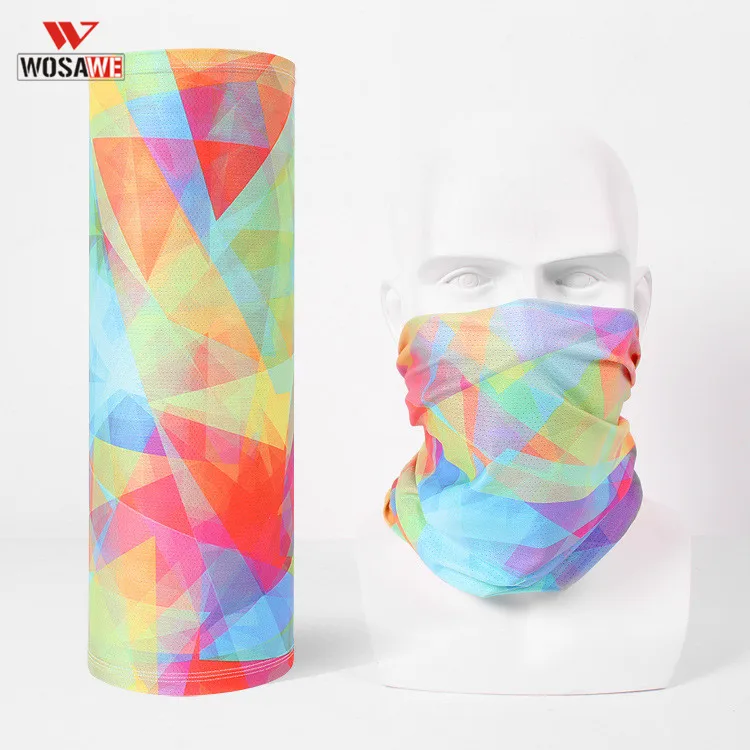 

WOSAWE Outdoor Sports Motorcycle Face Mask Face Shield Magic Headband Turban Scarf For Cycling Running Hiking Riding
