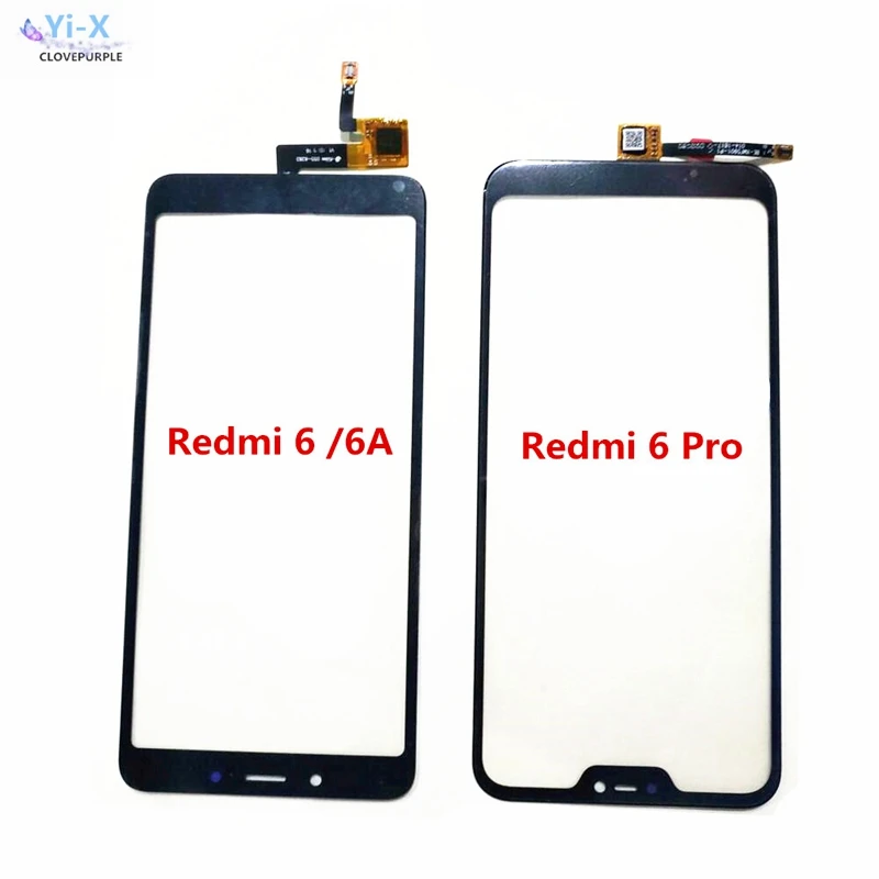 

Touch Screen For Xiaomi redmi 6 redmi 6A Front Glass Panel Display Digitizer Assembly For Xiaomi redmi 6 6A Pro