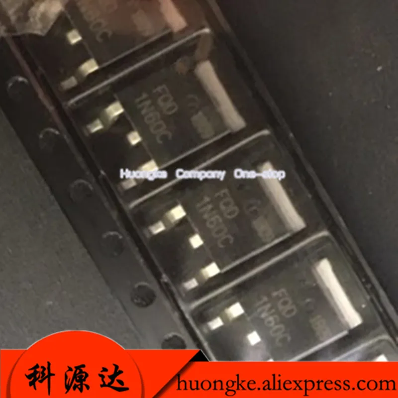 

10PCS/LOT FQD1N60C 1N60C FQD1N60 TO-252 IN STOCK