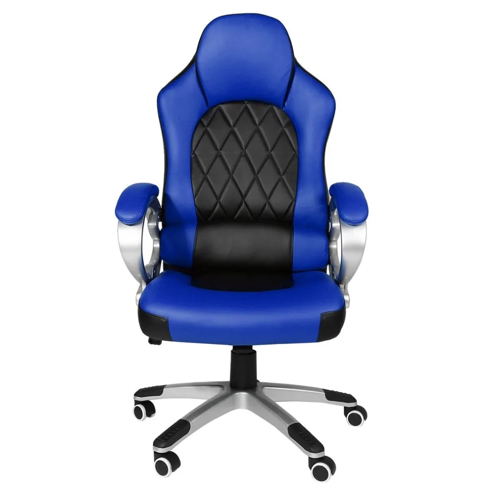 

2018 Modern Office Chair 360 Degree Rotation High Back Adjustable Height Racing Chair with Armrest Ergonomic Computer Game Chair