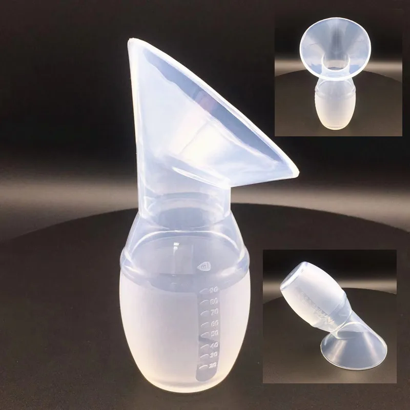 

Baby Feeding Milk Collect Bottle Manual Breast Pump For Women Silicone Manual Breast Pumps Simple Milk Collector Machine
