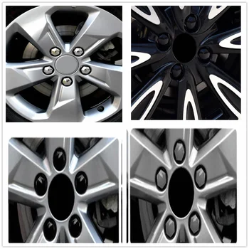 

20Pcs Car Wheel Cap Auto Screw Cover Bolt Decoration for Honda Crosstour CR-Z S C EV-Ster AC-X HSV-010 NeuV S660 Project D M