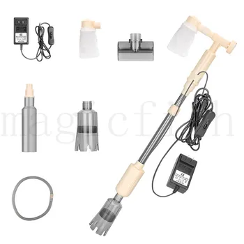 

High power 18W Aquarium Automatic Siphon Fish Tank Gravel Cleaner Pump Cleaner Filter Water Changer Sand Washing Device Hose