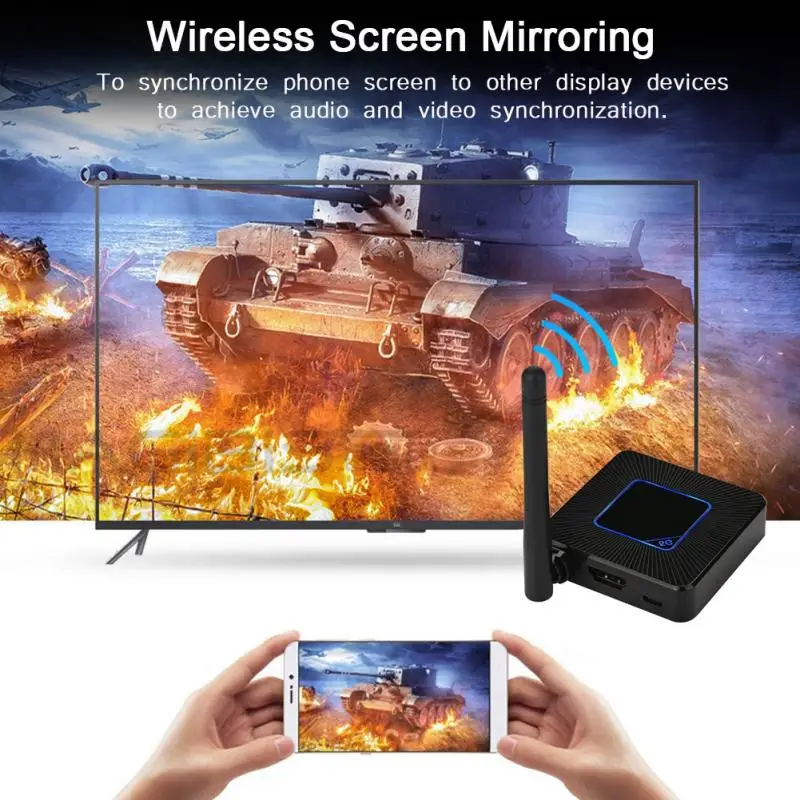 Адаптер для зеркалирования hdmi av выхода 2 4G/1/2 Q4 HDMI + AV H264/H265/1080P DLNA онлайн