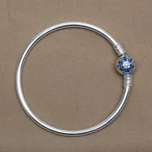 Настоящий Змеиный браслет-цепочка DIY Шарм серебро 925 на заказ снег для браслета из бисера кулон ювелирные изделия