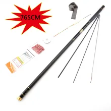 Carp Fishing rod 3.6M-8.1M Carbon Fiber Telescopic Fishing Rod Super Hard Ultra Light Stream Fishing Rod Hooks Set Free gift Carp Fishing rod 3.6M-8.1M Carbon Fiber Telescopic Fishing Rod Super Hard Ultra Light Stream Fishing Rod Hooks Set Free gift