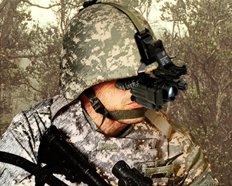 Профессиональный Монокуляр Full Dark Gen1 IR 3X44 мощный инфракрасный телескоп ночного
