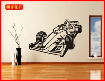 

Race Car Vinyl Wall Decal Sport Racing Car Mural Art Wall Sticker Boys Bedroom Decorative Home Decoration