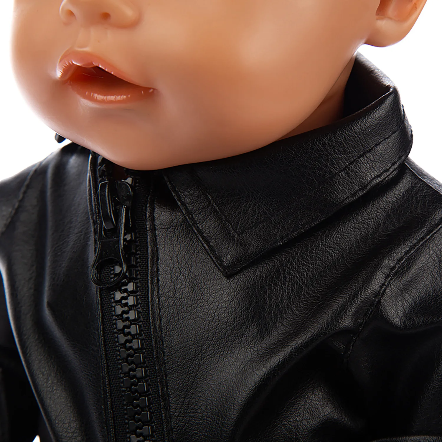 Кукла модная одежда кожаная куртка три-Костюм из нескольких предметов 41 см одежда для малышей Кукла реборн подходит для 18-дюймовой куклы Детская одежда