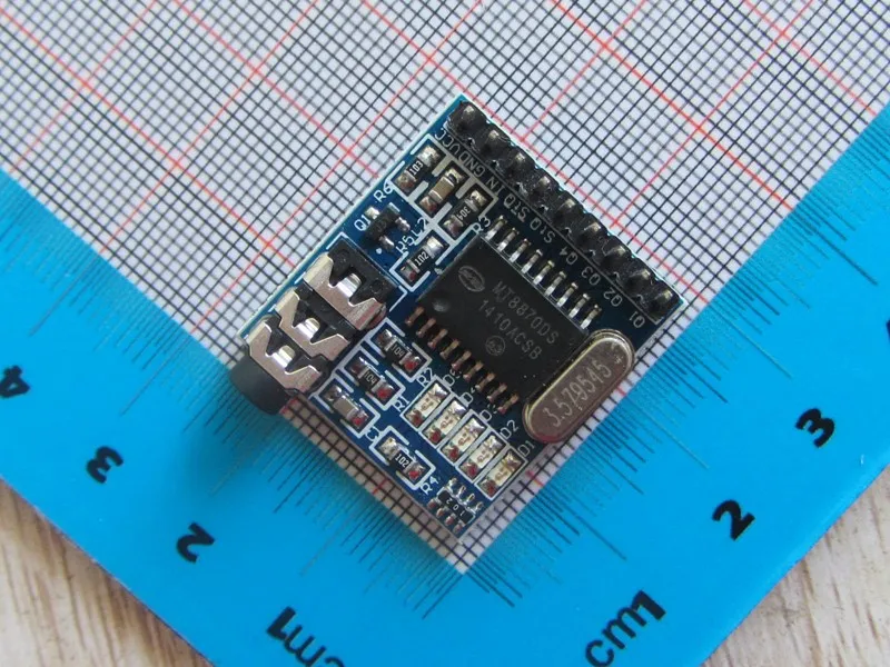 Высокое качество оригинальный MT8870 DTMF Речь модуль декодирования телефонный модуль