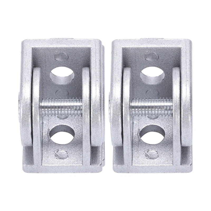 

2Pcs/Lot Alloy Flexible Pivot Joint Connector For Eu Standard Aluminum Extrusion Profile 2020