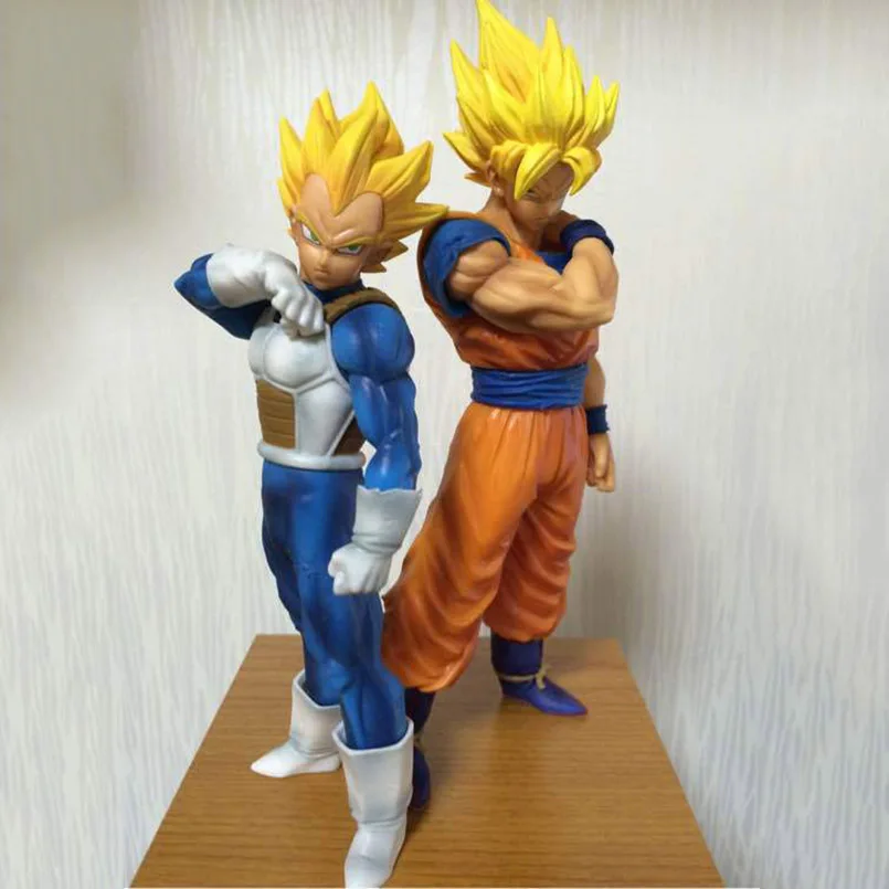 

22 cm Dragon Ball Z Goku Vegeta Anime Action Figures Dragon Ball Super Decoration Doll PVC Action Figure Model Toy Without box