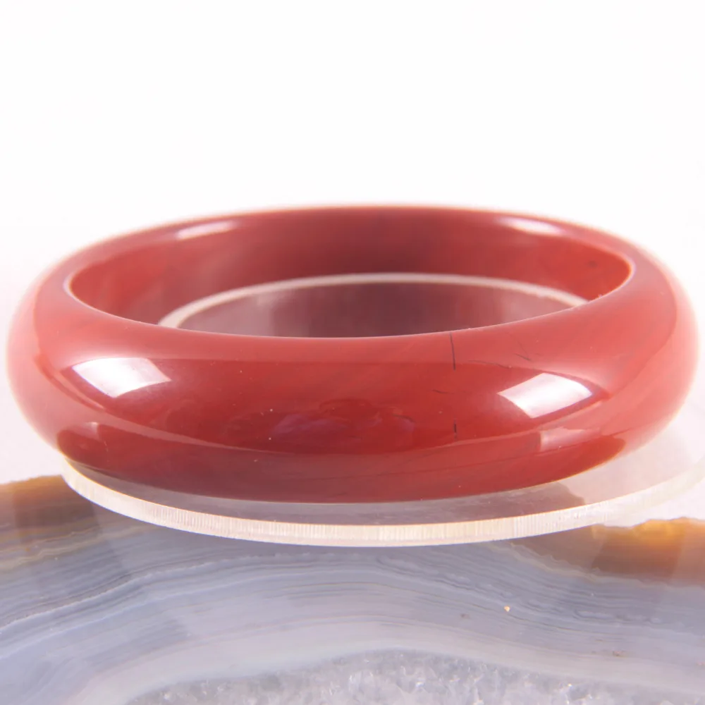  Nouveau Bracelet de bijoux AA 100% arc-en-ciel rouge naturel Jaspe livraison gratuite Q4784