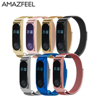 

Metal Strap For Xiaomi Mi Band 2 Strap Screwless Stainless Steel Bracelet Miband2 Band Replace Accessories For Mi Band 2
