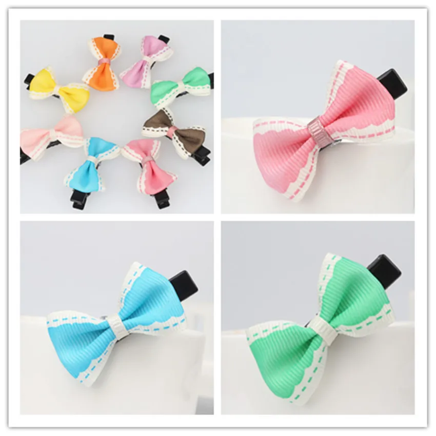 New 2016Fashion Multi color Women Elastic 4CM Hair clip High Quality Elastic Hair clip / hair