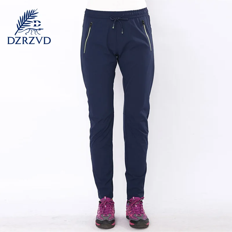 

DZRZVD spring summer Women outdoor quick-drying stretch pants sports Camping Hiking breathable Wear-resistant running trousers