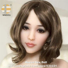 NEW WMDOLL Top Quality #253 Anal Sex Doll Heads For Silicone Sexy Dolls Lifelike Silicon Head Dolls With Oral