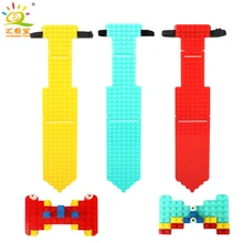 DIY Kids Necktie Baseplate Building Blocks Bricks Compatible Legoed Classic Base Plate Parts Enlighten Toys For
