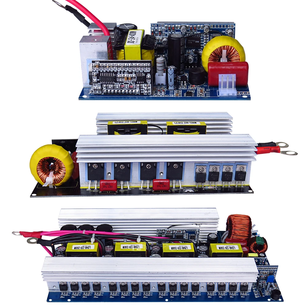 US $46.15 Sunyima Pure Sine Wave Inverter Board Dc 12v To Ac 220v 600w 1000w 1200w Pass Technical Tested High Quality