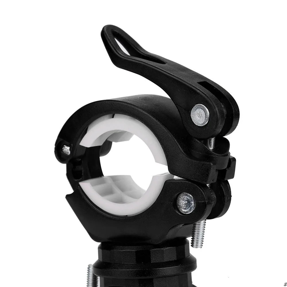 360 Поворотный велосипед светодиодный кронштейн для фонарика яркий фонарь держатель передний свет зажим фонарь Аксессуары для велосипеда# Y