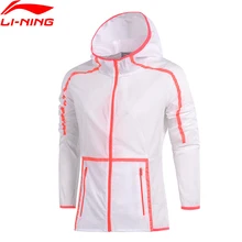 Клиренс) Li-Ning Женская Pro-Jogger Беговая ветровка супер светильник спортивные куртки для бега AFDM064 WTS1077