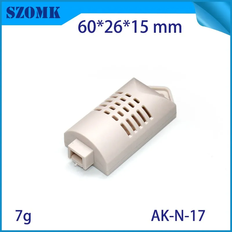 szomk plastic electronics control box pcb enclosure junction housing abs electrical project box humidity sensor enclosure (4)