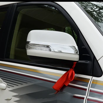 

Car Styling For Toyota Land Cruiser LC200 2016 2017 ABS Chrome Rearview Mirror Cover Trim Side Door Mirror Molding Strips 2Pcs
