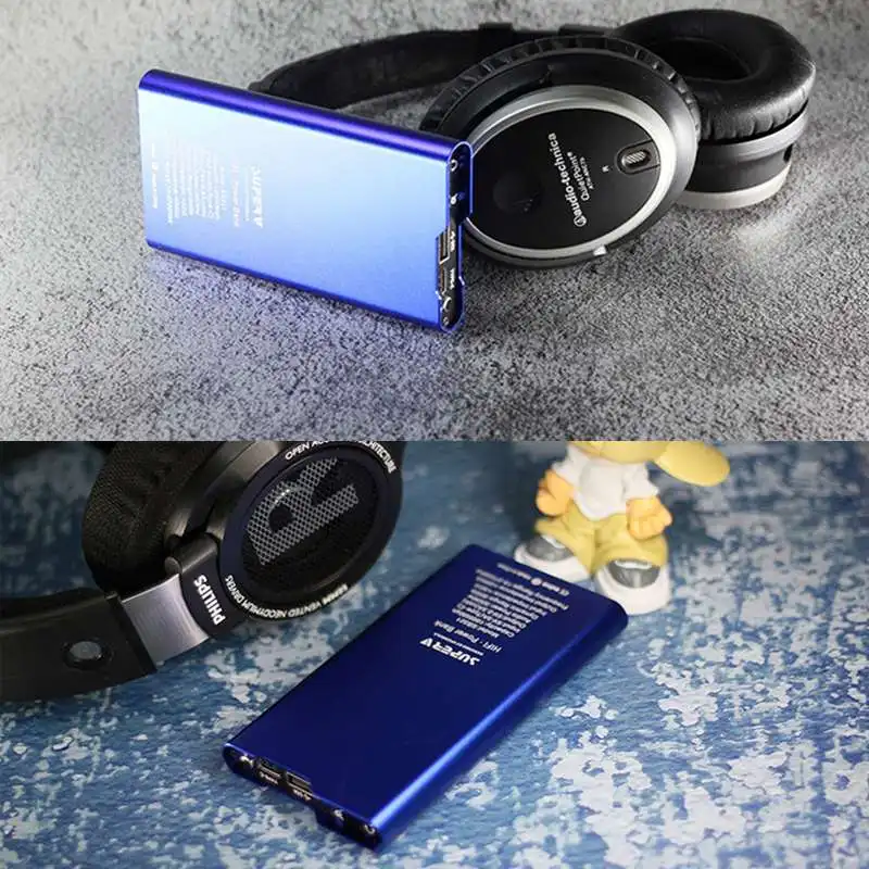 CLAITE 10000mah Headphone Earphone Amplifier HIFI Magic Sound Power DAC Decoding Portable Mobile Charging Treasure Two in One